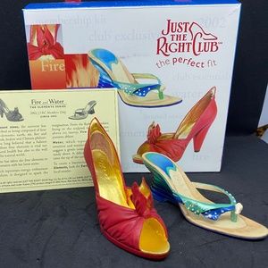 Fire and Water Miniature Shoe Collection